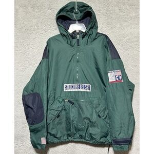 Vintage Structure Geo S97 Exploration 1/4 Zip Pullover Rip Stop Gorpcore‎ Sz XL